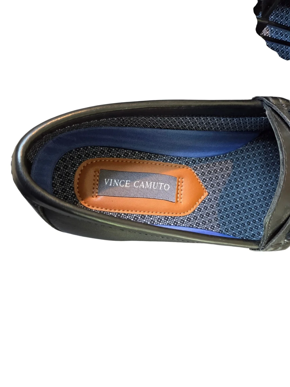 Vince Camuto Black Leather Bit Loafers